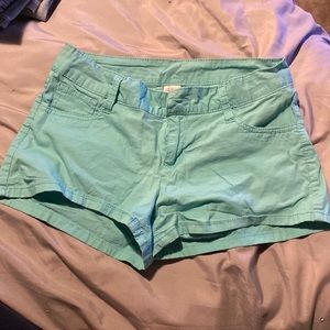 Light blue shorts